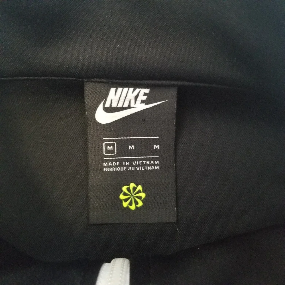 Nike Track Jacket Mens Medium Black EYBL Basketball 2021 Burn String Water Boil